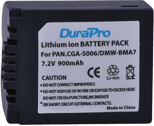 DuraPro Kamera Batterie 46877 Lithium-Ionen (Li-Ion) Kompatibel mit Panasonic