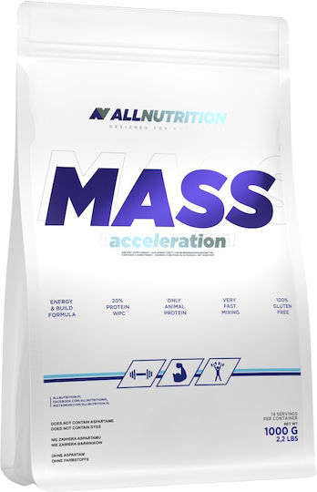 Mass Acceleration Протеин Суроватъчен Без Глутен с Вкус Cookies & Cream 1kg
