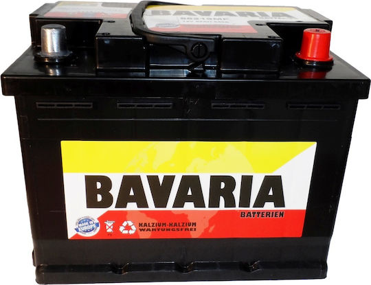 Bavaria Car Battery with 60Ah Capacity and 680A CCA