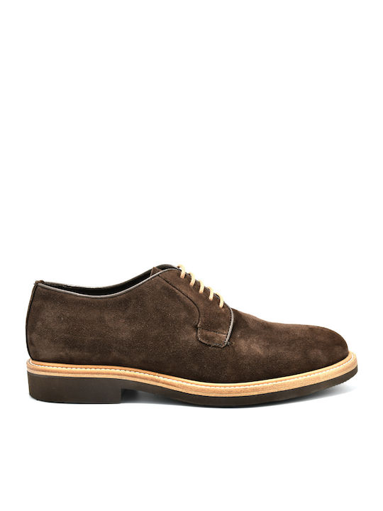 Paco Milan Δερμάτινα Ανδρικά Casual Παπούτσια Καφέ Paco Milan Δερμάτινα Ανδρικά Casual Παπούτσια Καφέ