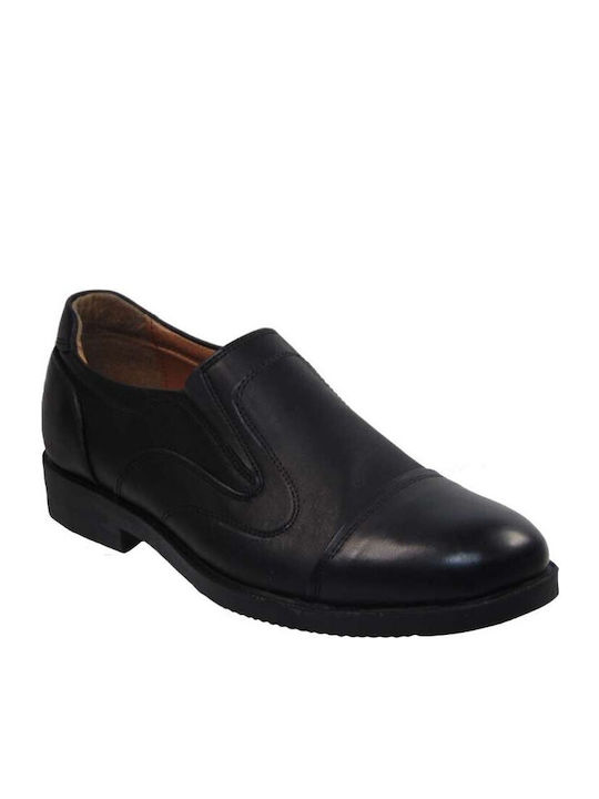 TsimpolisShoes Men's Leather Casual Shoes Black