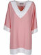 Zino Jordan Women's Blouse Short Sleeve Pink