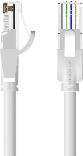 Vention U/UTP Кат.6 (Gigabit) Мрежов Кабел Ethernet 1м Сив