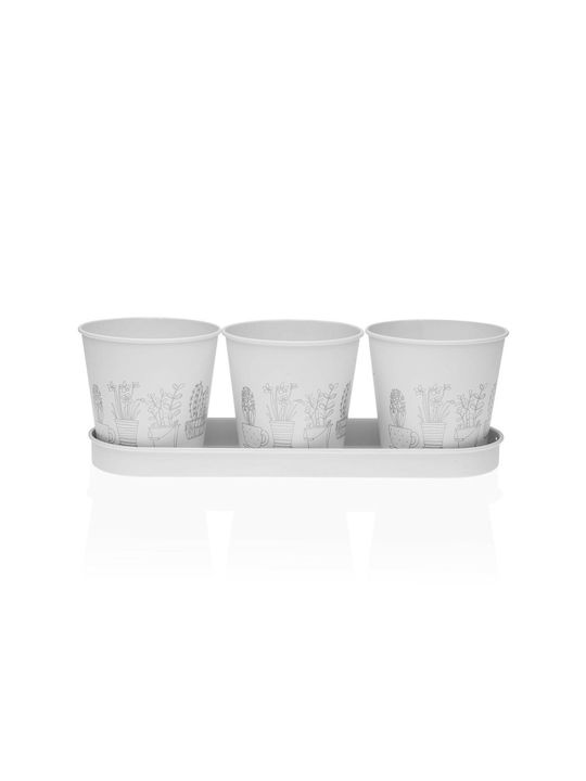 Versa Flower Pot White S3410538