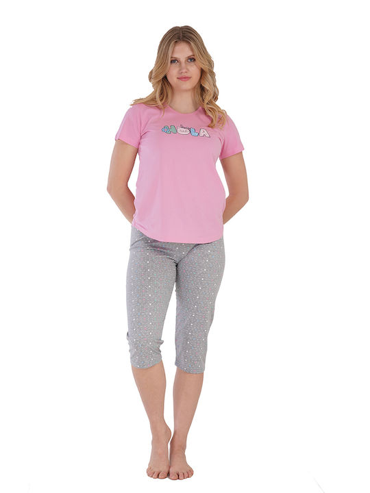 Vienetta Secret De vară Set Pijamale pentru Femei Roz