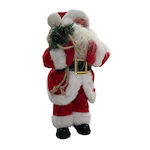 Due esse Illuminated Santa Claus with Moving and Music