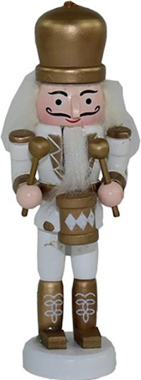 Dorosimo Nutcracker de Crăciun Lemn Alb
