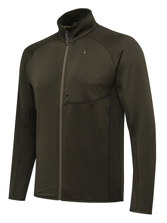 Beretta Alpsten Cardigan de vânătoare Fleece Verde