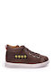 Παιδικά Sneakers High Καφέ