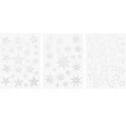 Heyda Christmas Stickers with Star Pattern