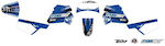 Art Motorcycle Plastic Set Blue