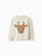 Zippy Kids Sweater Long Sleeve White