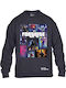 Kids' Shirt Long Sleeve Black H-cool