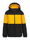 Kids Casual Long Hooded Black Coat