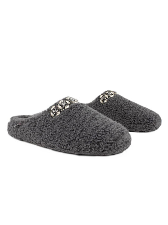 Castor Anatomic Anatomical Women's Slippers in Gray color