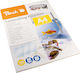 Peach Peach Glossy Laminating Sheets 125 Microns 25 Pieces