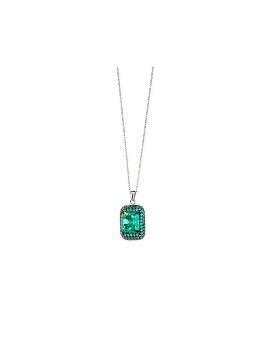 Oxette Necklace with Zircon