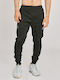 Sweatpants Glossy with Elastic Dark Grey