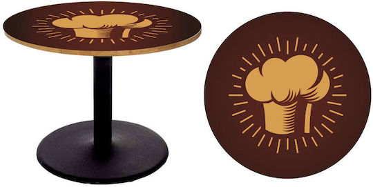 Decorative Sticker Table Chef Hat 1pcs Autokolitakia
