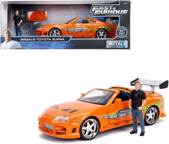 Jada Toys Toyota Brian 's Modeling Figure Car Orange in Scale 1:24
