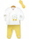 Bi Baby Kids' Pajamas Winter Yellow