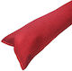 Geko Fabric Draft Stopper Door / Window in Red Color 0.9m