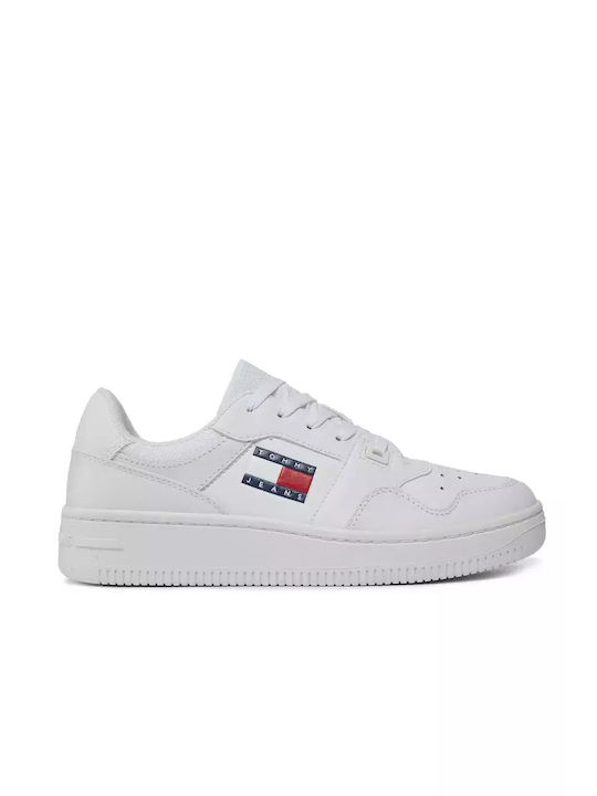 Tommy Hilfiger Γυναικεία Sneakers Λευκά