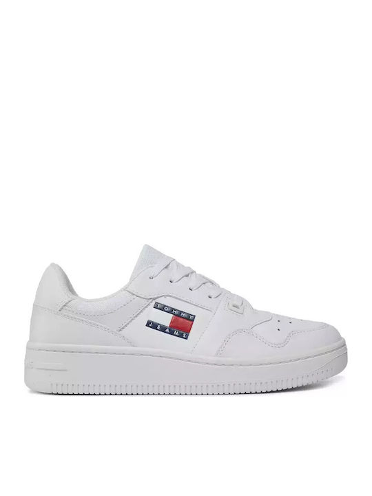 Tommy Hilfiger Retro Basket Дамски Сникърси Бели