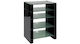 Blok Stax Έπιπλο Hi-Fi Μαύρο 58x81x40cm