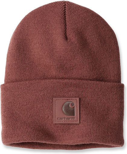 Beanie Unisex Beanie Gestrickt in Braun Farbe