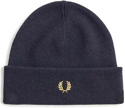 Fred Perry Beanie Unisex Beanie Knitted in Black color
