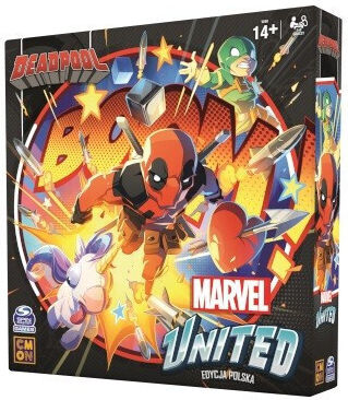 Game Expansion Marvel United: Deadpool (PL) for 1-5 Players 14+ Years Old (PL) Portal Games