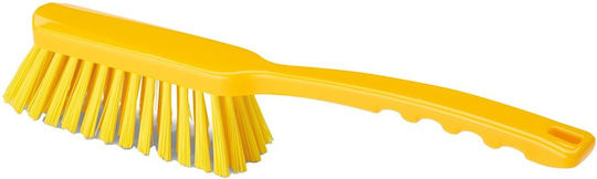 Ready Plastic Cleaning Brush with Handle Yellow