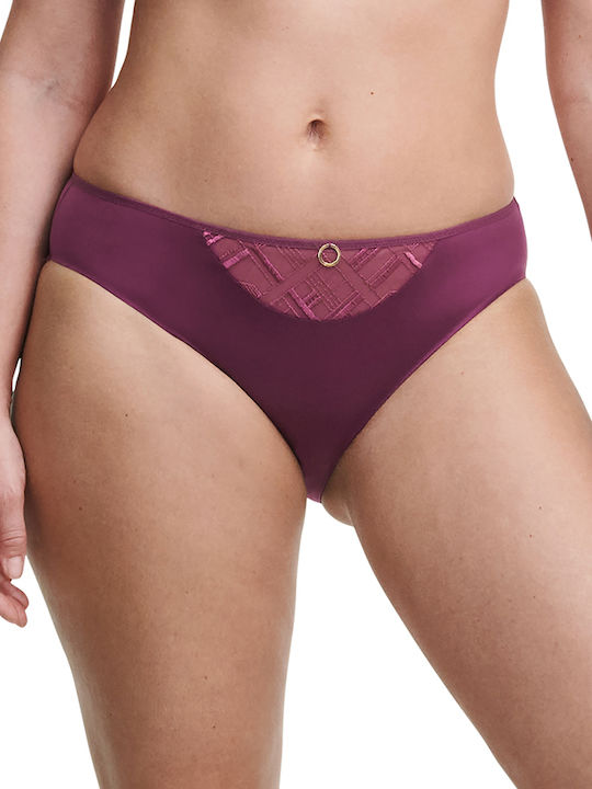 Femeie Slip fără cusături Burgundy