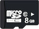 microSDHC 8GB με αντάπτορα