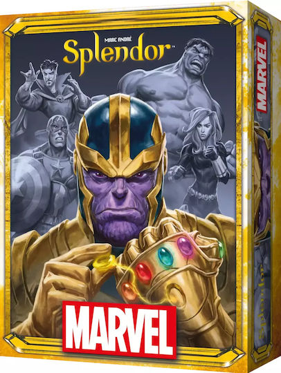 Board Game Splendor Marvel (PL) for 2-4 Players 12+ Years Old (PL) Rebel Games