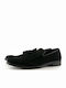 Leder Herren Mokassins in Schwarz Farbe