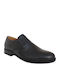 Leder Herren Mokassins in Schwarz Farbe