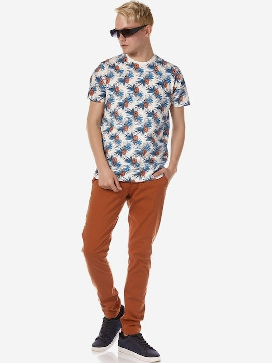 Brokers Jeans Παντελόνι σε Slim Εφαρμογή tobacco