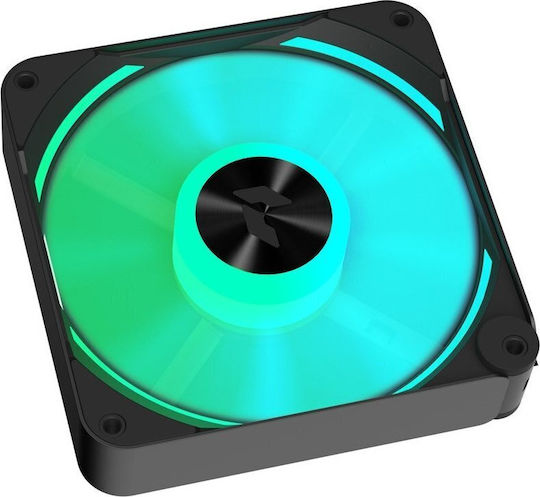 APNX FP2-120 Ventilator Pentru Carcasă (1800rpm / 83.87cfm) cu Iluminare ARGB și Conexiune 3-Pin / 4-Pin PWM