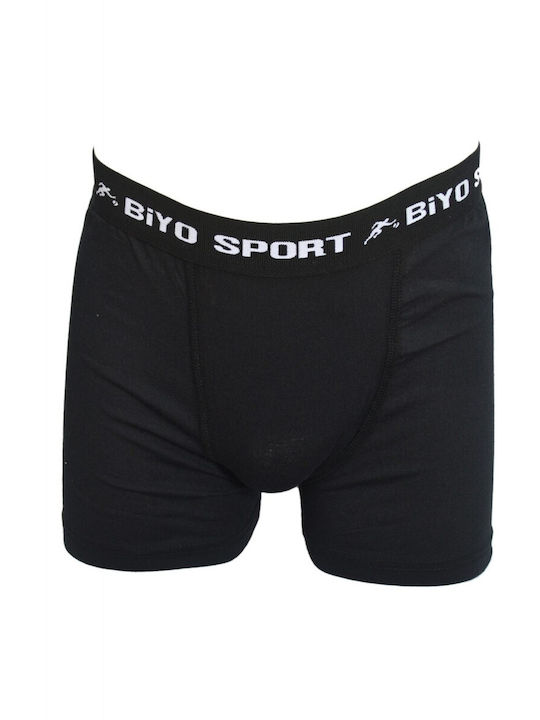 Herren Boxershorts Black mit Mustern 1Packung