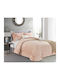 Liolios Home Perfetto Одеяло Кадифе King Size 260x240см Розово