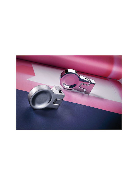 Colombo Design Buton Mobilier din Metal Chrome 1buc