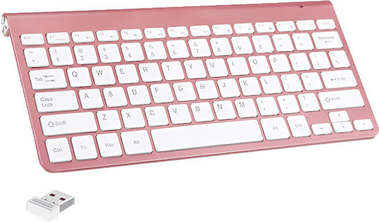 60149 Wireless Bluetooth Keyboard Only International English Rose Gold