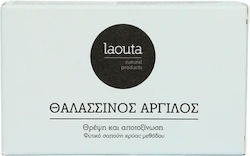 Laouta Natural Products Μπάρα Σαπουνιού Θαλασσινός άργιλος 120gr