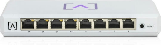 Alta Labs S8 Managed L2 PoE+ Switch με 8 Θύρες Ethernet