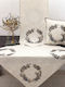 Ilis Home Husă Decorativă de Crăciun pentru Pernă Pătrată 42x42buc