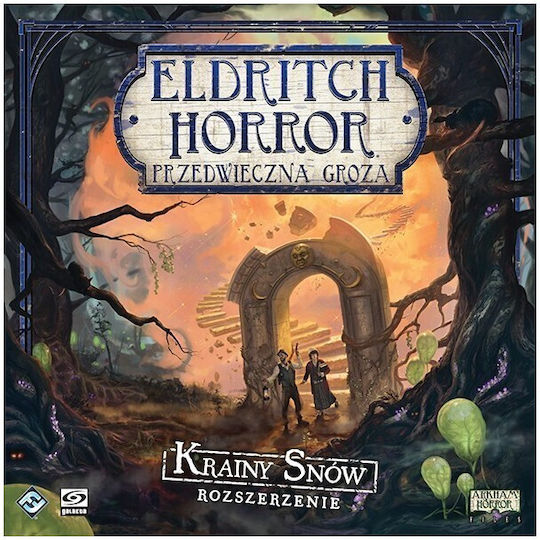 Game Expansion Eldritch Horror: The Dreamlands (PL) for 1-8 Players 14+ Years Old (PL) Galakta