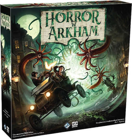 Board Game Arkham Horror 3rd Edition (PL) for 1-6 Players 14+ Years Old (PL) Galakta