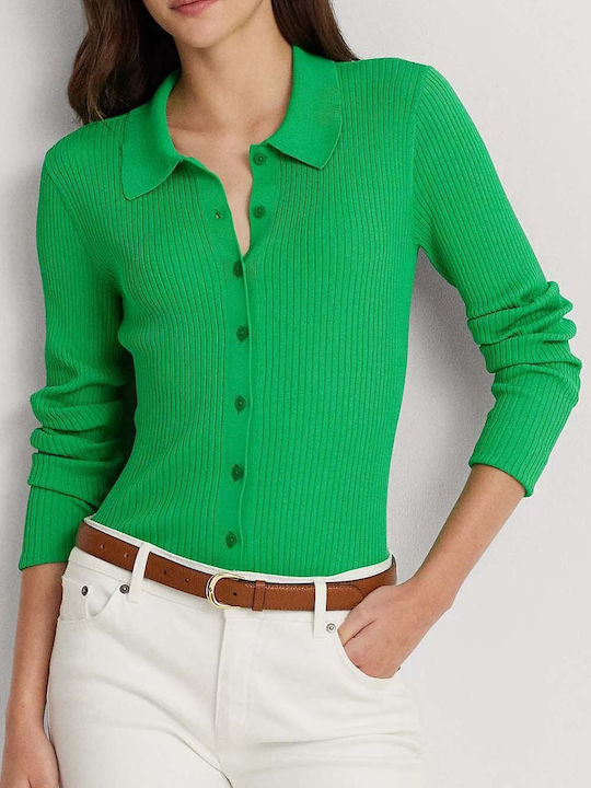 Ralph Lauren Women's Cardigan green topaz